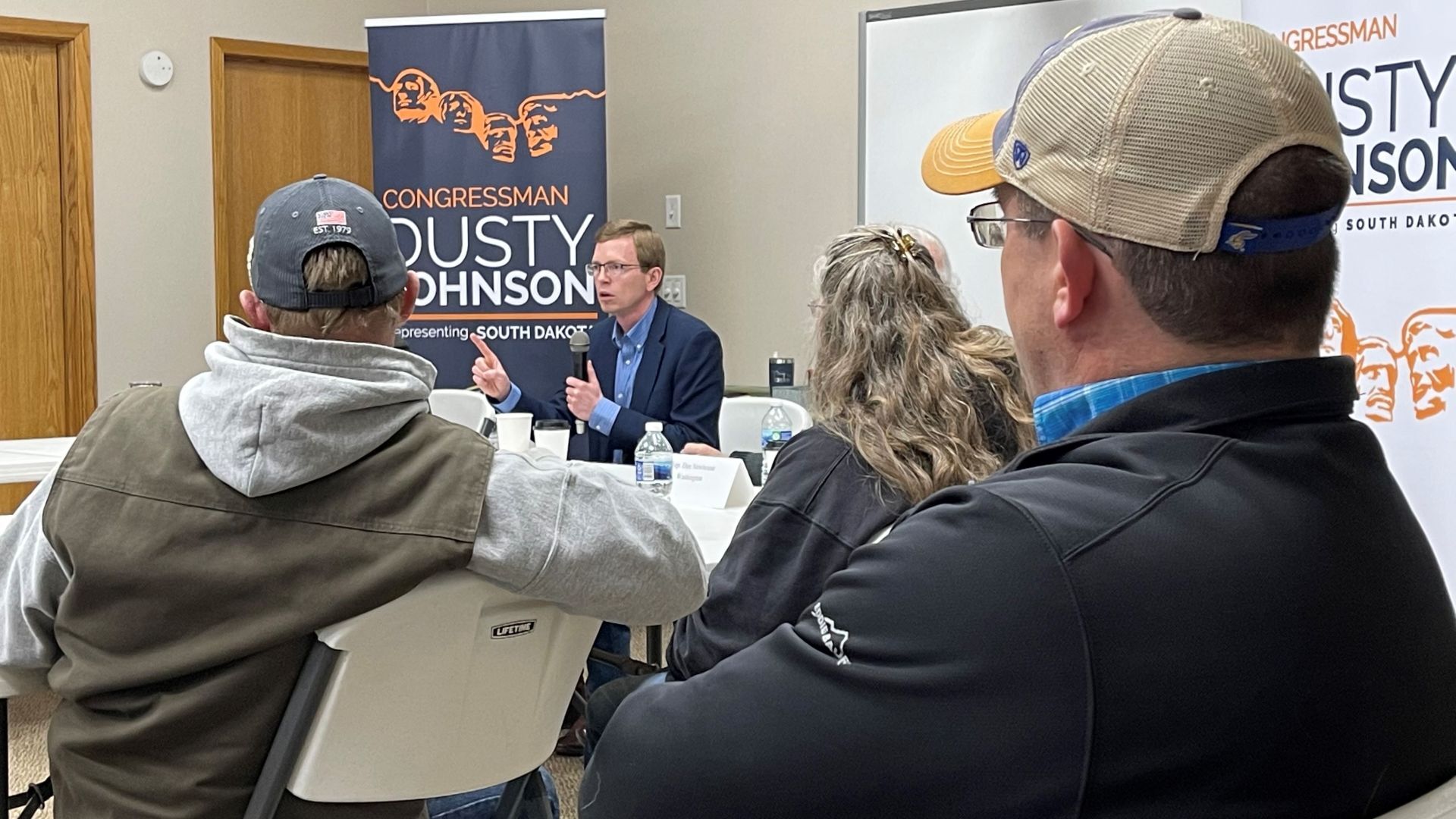 Dusty Johnson at Philip